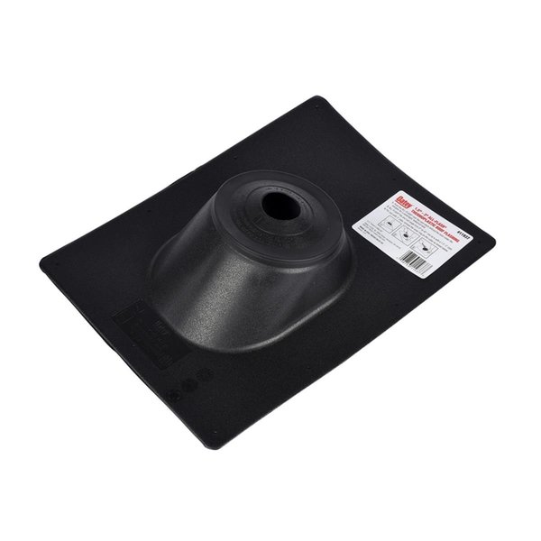 Oatey All-Flash No-Calk Black Thermoplastic Rectangle Roof Flashing; 3 x 11.25 x 15 in. 5992284